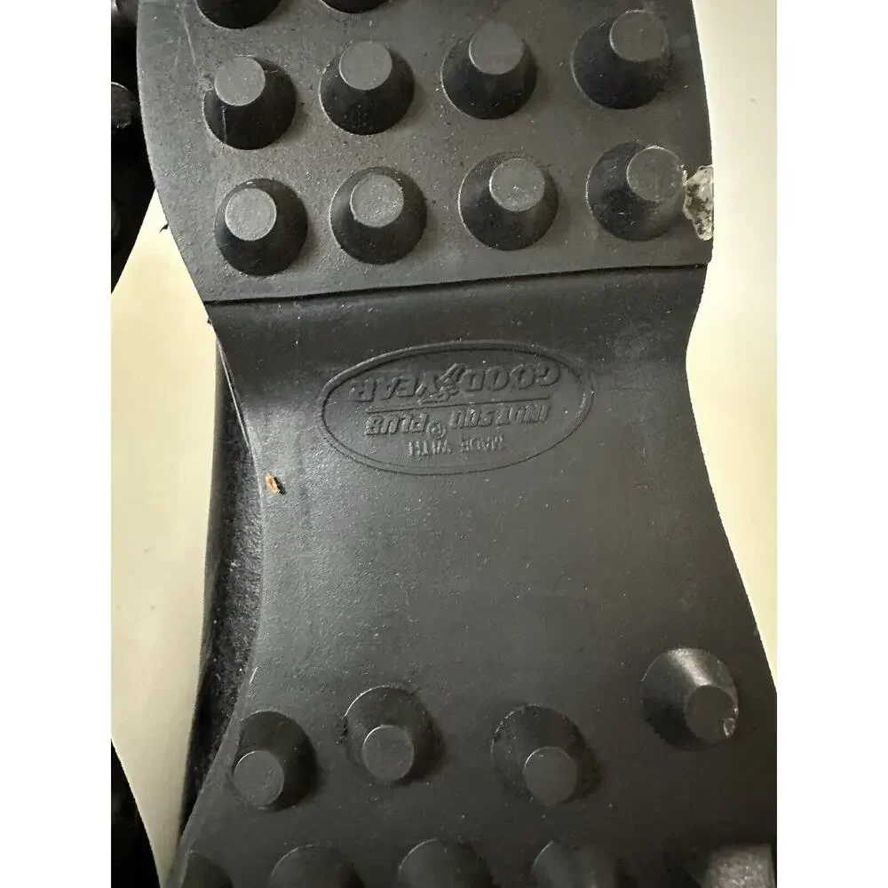 Vintage Goodyear Indy 500 Plus Steel Toe Umpire Boots size 7